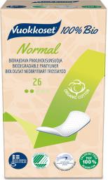 Vuokkoset Wkładki Higieniczne Normal 100% Bio* 26szt.