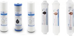 Fit Aqua Uniwersalny komplet wkładów do osmozy RO7 z szybkozłączkami