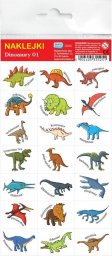 Wydawnictwo Jako Naklejki. Dinozaury