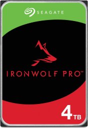 Dysk serwerowy Seagate IronWolf Pro 4TB 3.5'' SATA III (6 Gb/s)  (ST4000NT001)