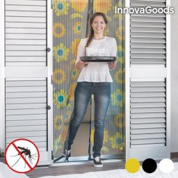 InnovaGoods Zasłona Przeciw Owadom - Czarny