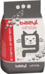 Żwirek dla kota Celpap Bazyl Ag+ White 10 l