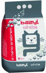 Żwirek dla kota Celpap Bazyl Ag+ White 5 l