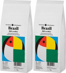 Kawa ziarnista Kiwi Garden Brazil 1 kg