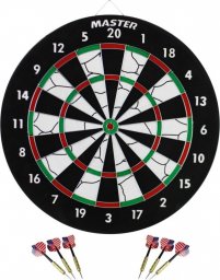 Master Dart 2w1 Dwustronny 45 cm + 6 Rzutek