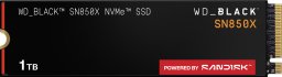 Black SN850X 1TB M.2 2280 PCI-E x4 Gen4 NVMe (WDS100T2X0E)