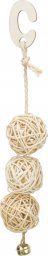 Trixie Kule rattanowe, dla ptaków, rattan, 24 cm, z dzwonkiem
