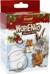 Vitapol Kostka wapienna bałwanek dla gryzoni