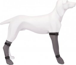 Trixie Skarpetka ochronna, silikon, S: 6 cm/30 cm, szara