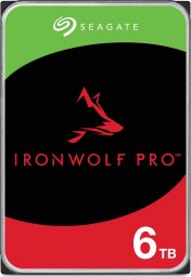 Dysk serwerowy Seagate IronWolf Pro 6TB 3.5'' SATA III (6 Gb/s) (ST6000NT001)