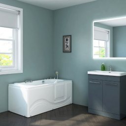 Wanna Home Deluxe z hydromasażem dla niepełnosprawnych Vital M