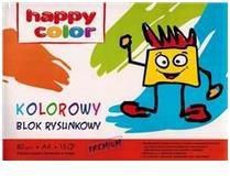 Happy Color Blok rysunkowy A4 15k kolorowy 