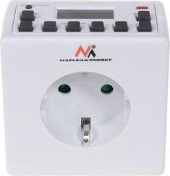 Maclean Timer cyfrowy MCE30G Czasomierz - programator cyfrowy, niemieckie gniazdo.