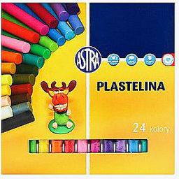 Astra Plastelina 24 kolory 047896