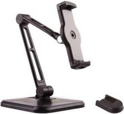 Uchwyt Techly do tabletów/iPad 4.7"-12.9" czarny (026371)