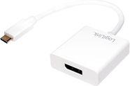 Adapter USB Diverse USB-C - DisplayPort Biały