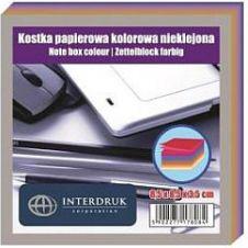 Interdruk Kostka kolor nieklejona