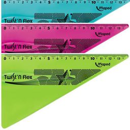 Maped Ekierka giętka 10 cm Twist'n Flex 279810