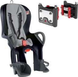 OK Baby Fotelik Dziecięcy 10+ NEW Regulowane Pochylenie 27,5” - 29” Pręt 114 Stopni ZN+H70 + Zapięcie Czarny (OKB-10-722-CS-NEW)
