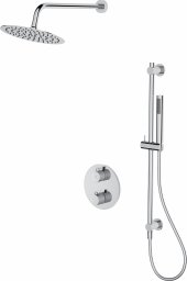 Zestaw prysznicowy Cersanit SET B552 zestaw podtynkowy, ZEN chrom, z baterią termostatyczną wannowo-natryskową, z boksem (S952-032)