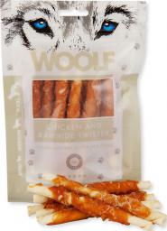 WOOLF  WOOLF 100g CHICKEN RAWHIDE TWISTER