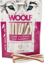 WOOLF  WOOLF 100g LONG DUCK COD SANDWICH