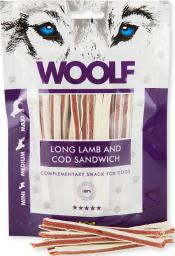 WOOLF  100g SOFT LAMB AND COD SANDWICH LONG