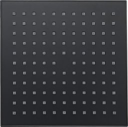 Deszczownica DESZCZ.KW.20.CZ DESZCZOWNICA KWADRATOWA CZARNA 20 CM // N.H.DESZ-20-KWAD-CZARNA