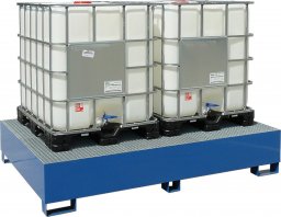 Meva Wanna wychwytowa do zbiornika IBC paletopojemnika MAUZER 2 x 1000L Wanna wychwytowa do zbiornika IBC paletopojemnika MAUZER 2 x 1000L