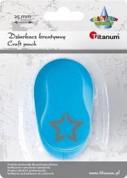 Titanum Dziurkacz z motywem 25mm gwiazda