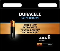Duracell Bateria Alkaliczna Duracell OPTIMUM AAA 8szt.  [334|6]