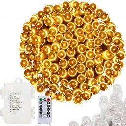 Lampki choinkowe Springos 100 LED białe ciepłe