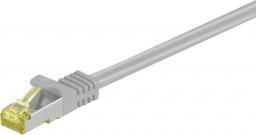 Goobay RJ-45/RJ-45, kat.7, S/FTP, szary, 5m (91621)
