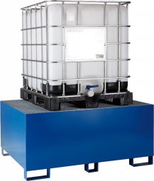 Meva Wanna wychwytowa do zbiornika IBC paletopojemnika MAUZER 1000L Wanna wychwytowa do zbiornika IBC paletopojemnika MAUZER 1000L