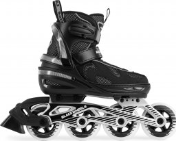 Rolki Blackwheels Flex Pro rekreacyjne regulowane czarne r. M 34-37