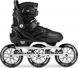 Rolki Blackwheels Dynamic szybkościowe regulowane czarne r. 35-38