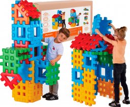 Marioinex Marioinex MEGA wafle GIGANT XXL, 32 elementy + trójkąty