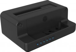 Stacja dokująca Icy Box Stacja dokująca i klonująca  2,5" i 3,5"na M.2 NVMe (IB-2914MSCL-C31)