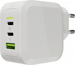 Ładowarka Green Cell PowerGaN 1x USB-A 2x USB-C 3.25 A (CHARGC08W)