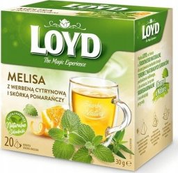Loyd Herbata MELISA z werbeną i skórką pomarańczy piramidki