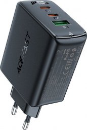 Ładowarka Acefast A41 1x USB-A 2x USB-C 1.5 A (A41 black)