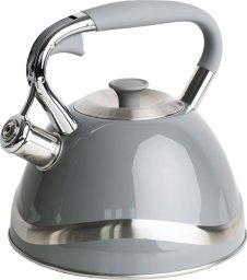 Berretti BERRETTI - Czajnik tradycyjny Giovanna - 3 L - szary - indukcja - gaz - BR-6200
