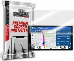 Etui do nawigacji GrizzGlass Szkło hybrydowe GrizzGlass HybridGlass Garmin DriveSmart 55 Live Traffic