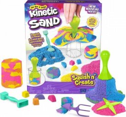 Spin Master Kinetic Sand Zgniataj i twórz