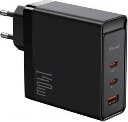 Ładowarka Mcdodo Ładowarka sieciowa GaN 140W CH-2911 2x USB-C, USB-A (czarny)