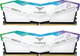 Pamięć TeamGroup T-Force Delta RGB, DDR5, 64 GB, 6000MHz, CL38 (FF4D564G6000HC38ADC01)