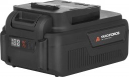 Yard Force Akumulator Li-Ion 20 V, 4,0 Ah, ze wskaźnikiem naładowania