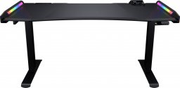 Biurko Cougar E-MARS Czarne 150 cmx75 cm