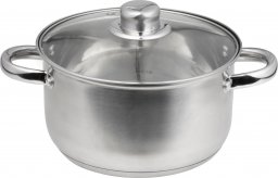 Domotti Garnek ze stali nierdzewnej z pokrywką Santo 22 cm