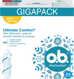 O.B O.B. ProComfort Normal Tampony 64 sztuki